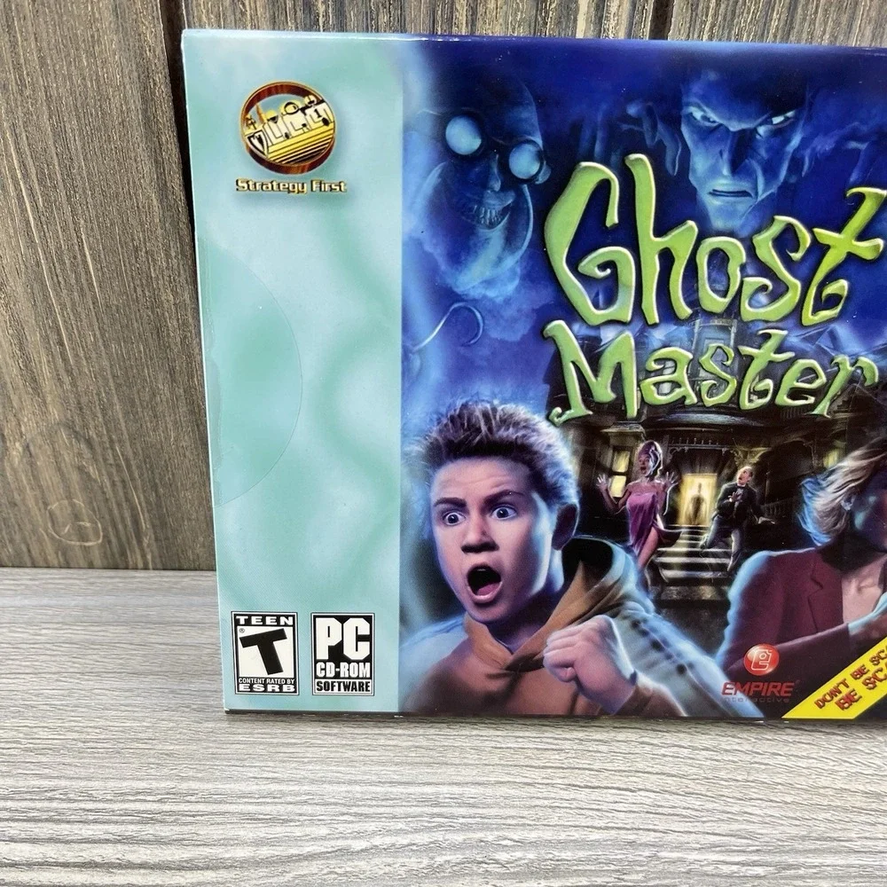 Ghost Master PC CD Rom Game Pc Video Game New SEALED